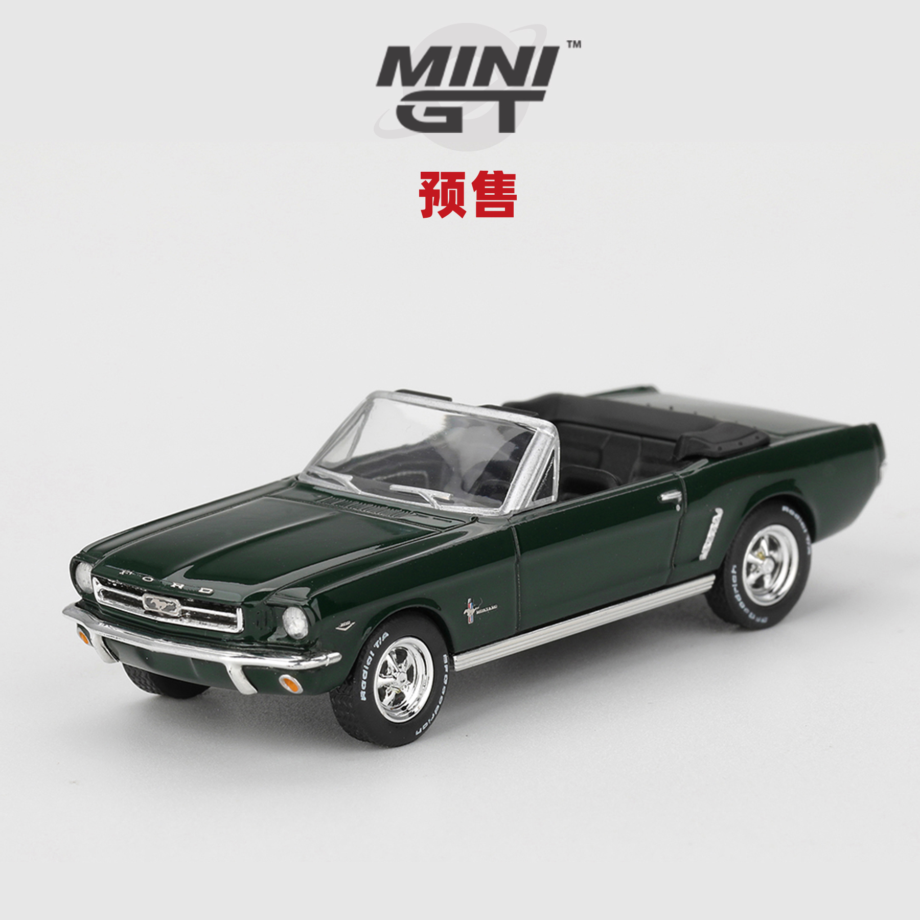 [Oseky]MINIGT 福特 野马 Ford Mustang 敞篷 1964 绿 1166