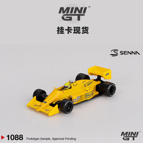 [Oseky]现货 MINIGT 莲花Lotus 99T 12 Ayrton Senna 1987 1088