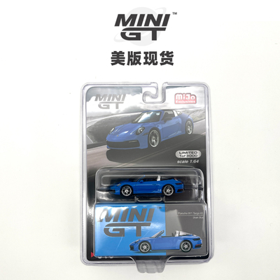 [Oseky]现货 MINIGT 美版 保時捷 911 Targa 4S Shark 610 合金