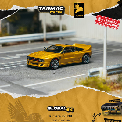 [Oseky]TarmacWorks TW Kimera EVO38 金色 合金 1:64