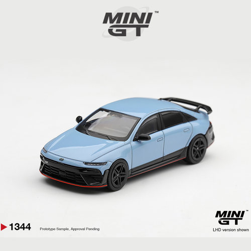 [Oseky]MINIGT 现代 Hyundai Ioniq 6 N Performance 珠光蓝 1344