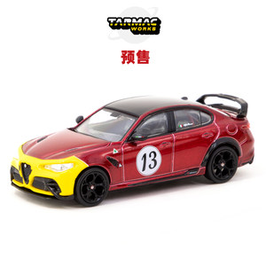 [Oseky]TarmacWorks TW031阿尔法罗密欧 Giulia GTAm合金 1:64