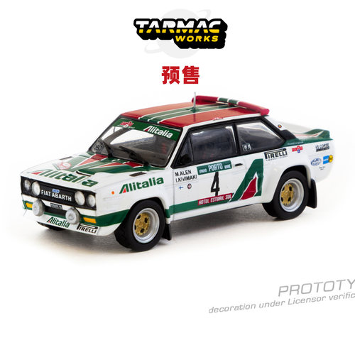 [Oseky]TarmacWorks TW 菲亚特 FIAT 131 ABARTH Rally 1978 合金