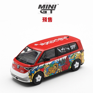 [Oseky]MINIGT 大众 Volkswagen ID. Buzz Mizu Design 1209