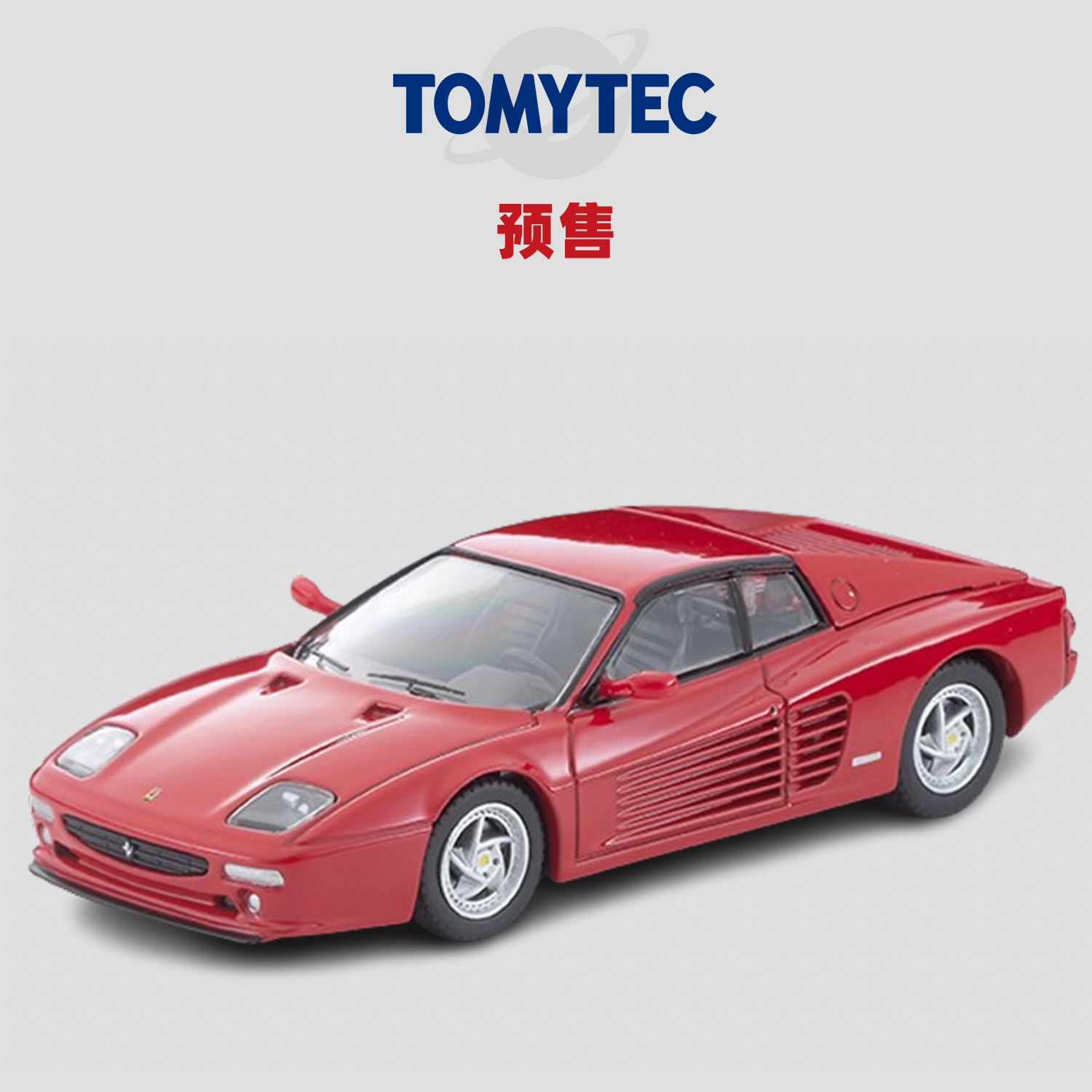 [Oseky]TOMYTEC TLV 8月 法拉利 Ferrari F512 M 红 合金 1:64