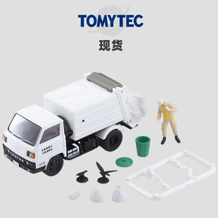 [Oseky]现货 TOMYTEC TLV 11月 LV-N343b 三菱 Fuso 垃圾清运车