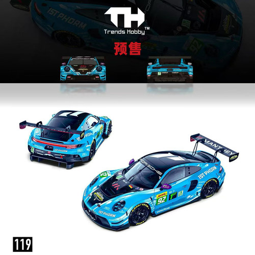 [Oseky]Trends Hobby TH 保时捷 911 GT3 R 2025 LeMans 24H 92号