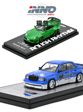 [Oseky]现货 INNO 深圳九州展 限定 保时捷 RWB 993 奔驰190E