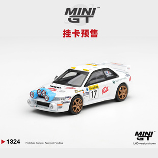 [Oseky]MINIGT 挂卡 斯巴鲁 Impreza WRC98 17号 1999 Rally 1324