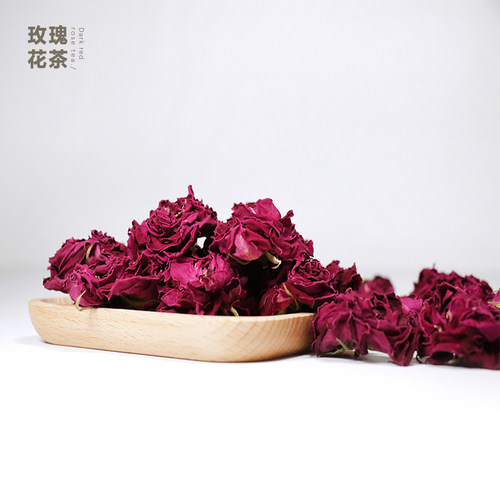 云南冻干墨红玫瑰花茶