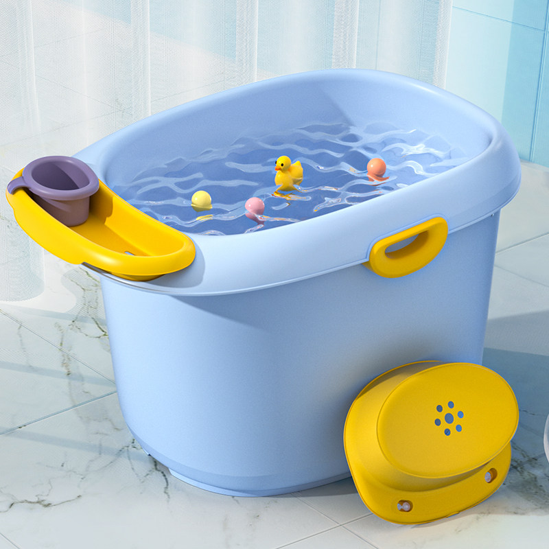 儿童泡澡桶小孩洗澡桶婴儿浴盆宝宝洗澡盆大号可坐冬天家用沐浴桶,婴童用品,浴盆/浴桶,淘宝优惠券,粉丝福利购,淘宝优惠卷