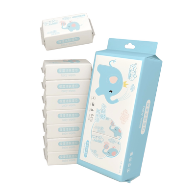 超迷你湿巾满3送1拍3发4提