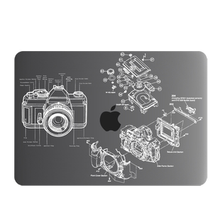 吉格士MacBook机身贴膜M4/3新款苹果Air电脑13保护膜3M简约Pro14个性3M创意15寸笔记本16透明磨砂贴纸适用于