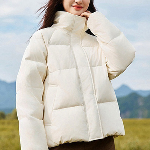 羽绒棉服女短款秋冬2025新款韩版宽松加厚外穿面包服棉袄棉衣外套