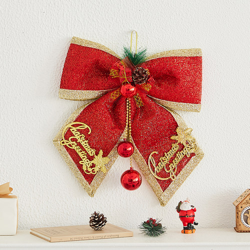 圣诞节装饰品橱窗鸣企