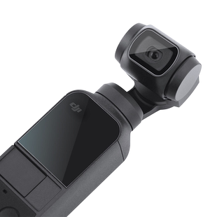 适用大疆pocket2贴膜osmo360pocket1保护钢化膜proket3灵眸poket1云台相机镜头贴纸djipocket2屏幕贴的配件3