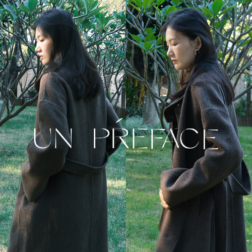 双面羊绒大衣外套女高级感中长款