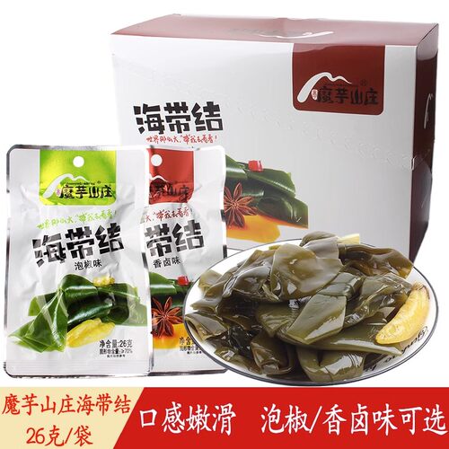 魔芋山庄海带结泡椒味香卤味