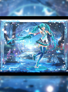 适用 电子歌手系列01 初音未来 0x27 Eternal Stream亚克力展示盒