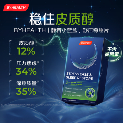 BYHEALTH降皮质醇片非褪黑素