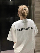 宽松显瘦潮牌纯棉短袖 T恤女ins潮2025夏新款 港味chic设计感小众