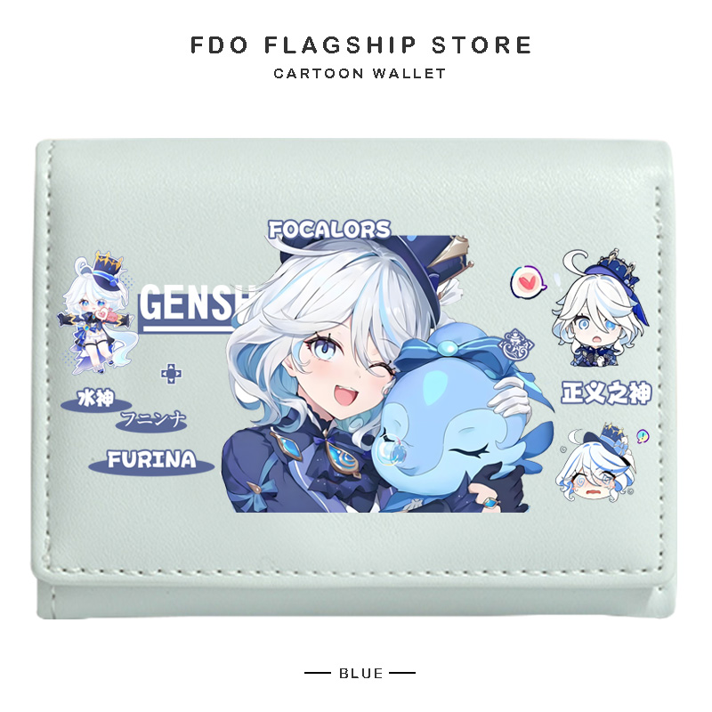 动漫游戏周边原神钱包零钱包钱夹