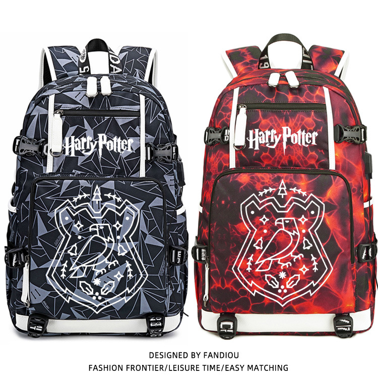 哈利波特大容量书包背包双肩包