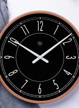 NeXtime荷兰立时天钟表北欧简约12英寸客厅卧室时尚经典石英挂钟