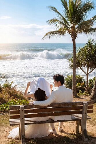 婚纱照精修结婚照ps精修照片旅拍写真人像后期p图修图专业修图片