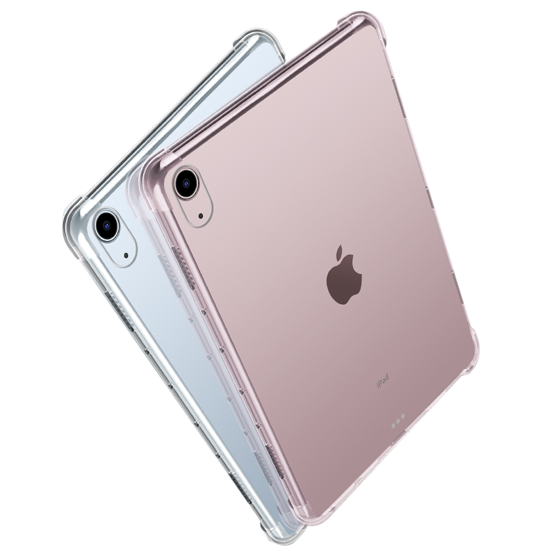 适用ipadair6保护壳透明硅胶2024新款苹果平板ipadpro保护套10.9英寸Air5/4气囊防摔13/11寸简约air3/2软外壳