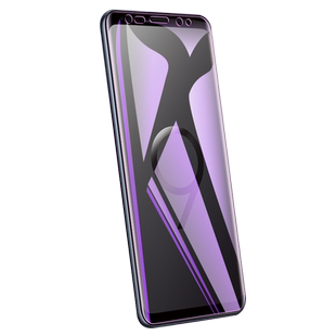 三星s9水凝膜s9+钢化水凝膜s8plus全屏覆盖s9plus手机贴膜抗蓝光galaxys8曲面热弯s8+全包无白边保护水凝软膜