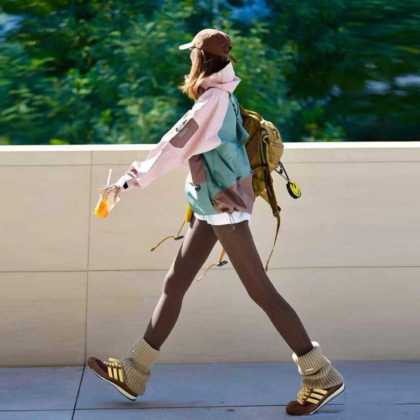 美式复古咖啡棕色袜套女秋冬配瑜伽裤时髦羊绒针织小腿堆堆袜腿套,女士内衣/男士内衣/家居服,中筒袜,淘宝优惠券,粉丝福利购,淘宝优惠卷