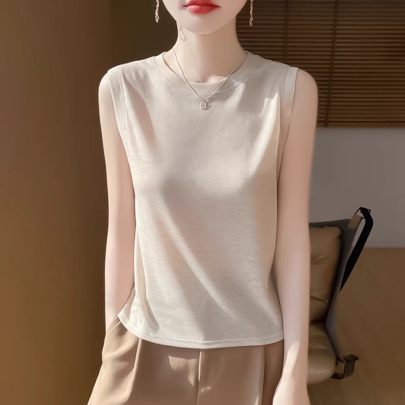 小立领米色打底背心女内搭夏季薄款面膜无袖T恤打底衫西装内搭,运动/瑜伽/健身/球迷用品,瑜伽t恤,淘宝优惠券,粉丝福利购,淘宝优惠卷