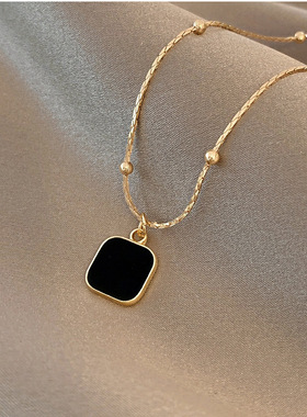 项链女高级设计感小众轻奢锁骨链