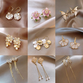 高级感女人味耳钉轻奢气质大气网红 爆款 适合夏天 耳环2026新款