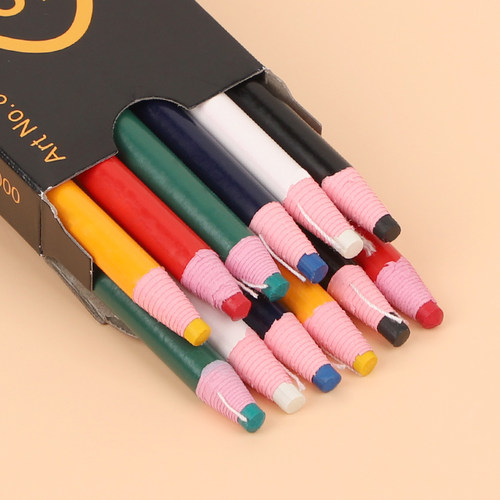 水洗蜡笔裁衣用免削拉线笔