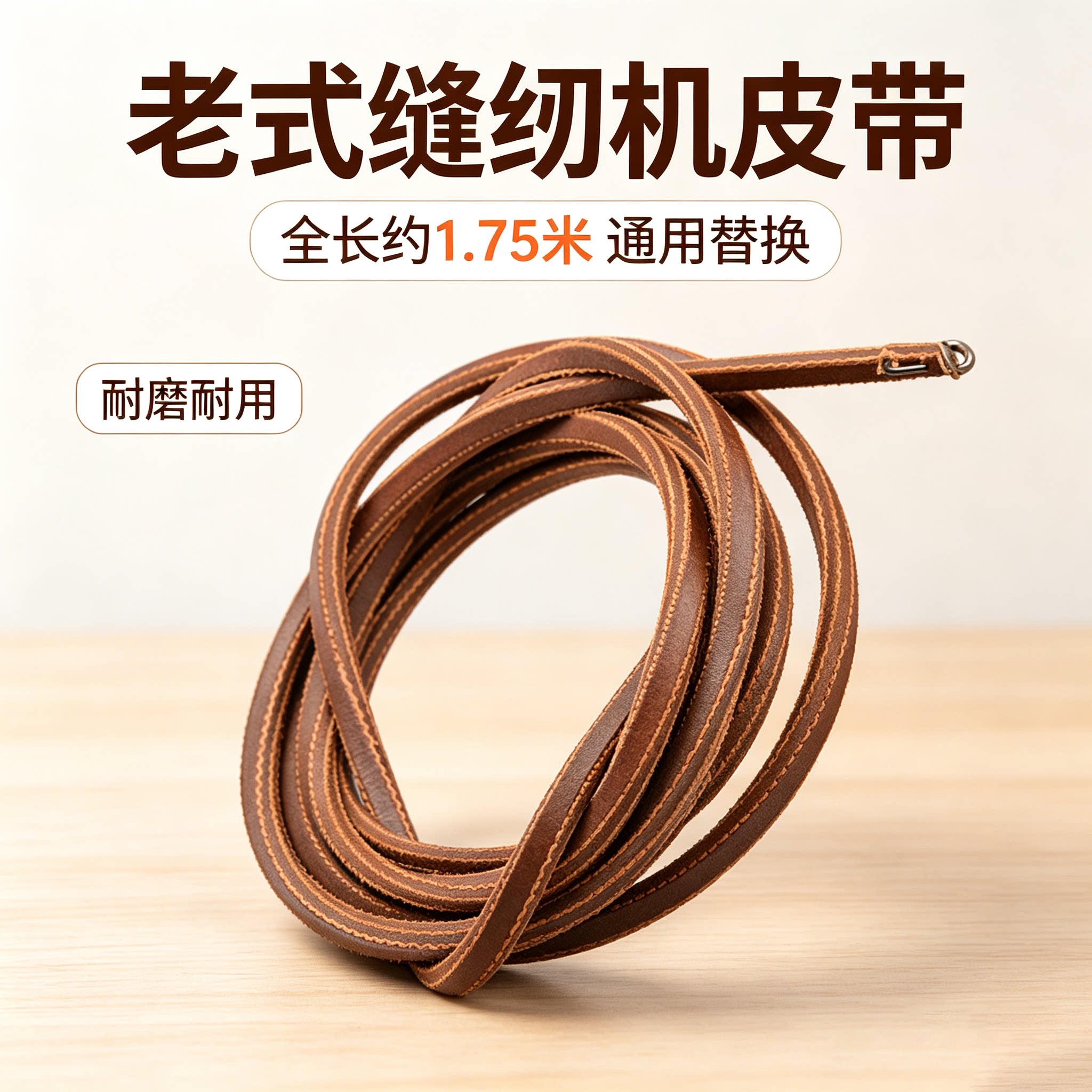 老式脚踏缝纫机通用皮带带钩家用