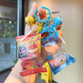 新款 零食袋挂件小礼品 棒棒糖果充气袋卡通小白充气糖果挂件彩豆款