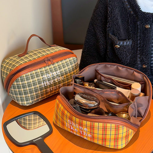 化妆包收纳分区高颜值防水