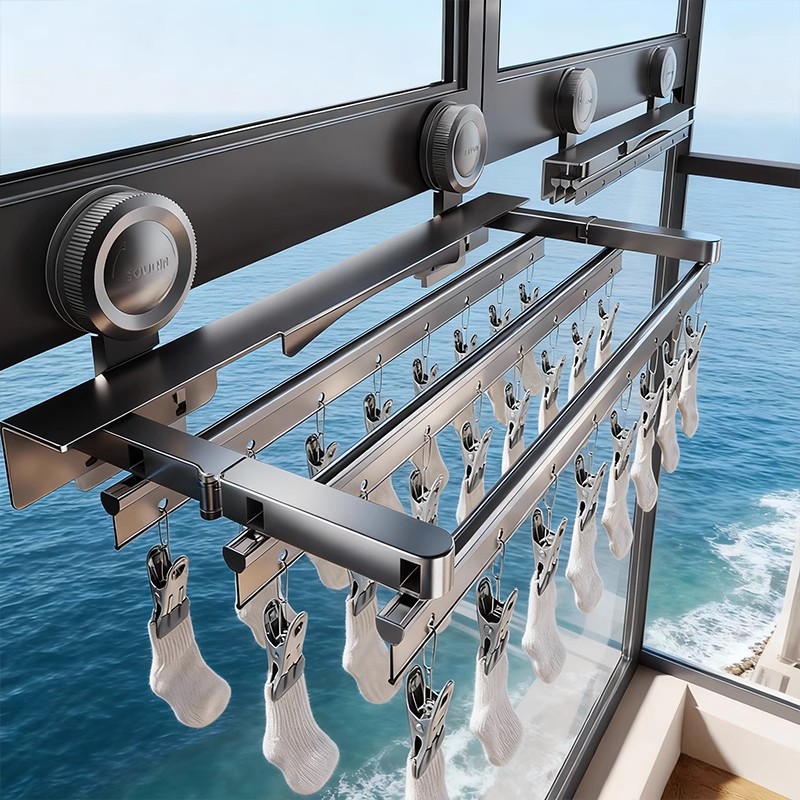 多夹子袜子晾晒架晾衣架