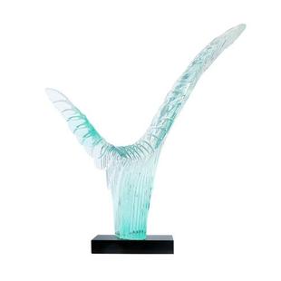 饰品雕塑摆设浪花轻奢酒店艺术装 现代客厅风格 摆件样板房售楼处装