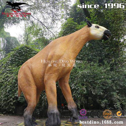 远古仿真爪兽模型冰河世纪仿真动物机械电动模型主题恐龙公园设计