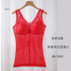本命年大红色塑身衣上半身薄款 显瘦束身衣 带胸垫收腹免穿文胸修身