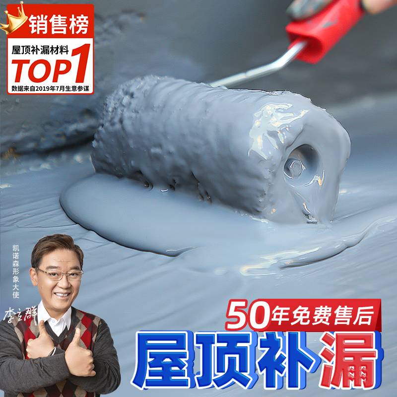 屋顶防水补漏材料房顶防水涂料外墙楼平房裂缝防漏防水胶水补漏王