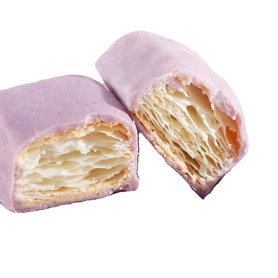 香芋味松塔千层酥饼干巧克力涂层糕点早餐充饥宵夜甜品休闲零食品
