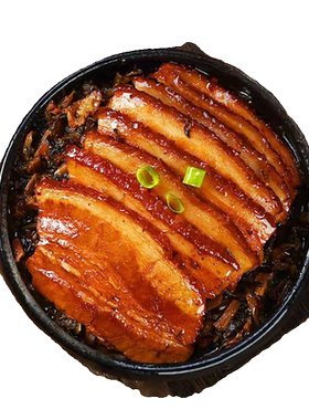 四川正宗梅菜扣肉500g*3盒加热即食卤肉下饭菜五花肉菜预制菜批发