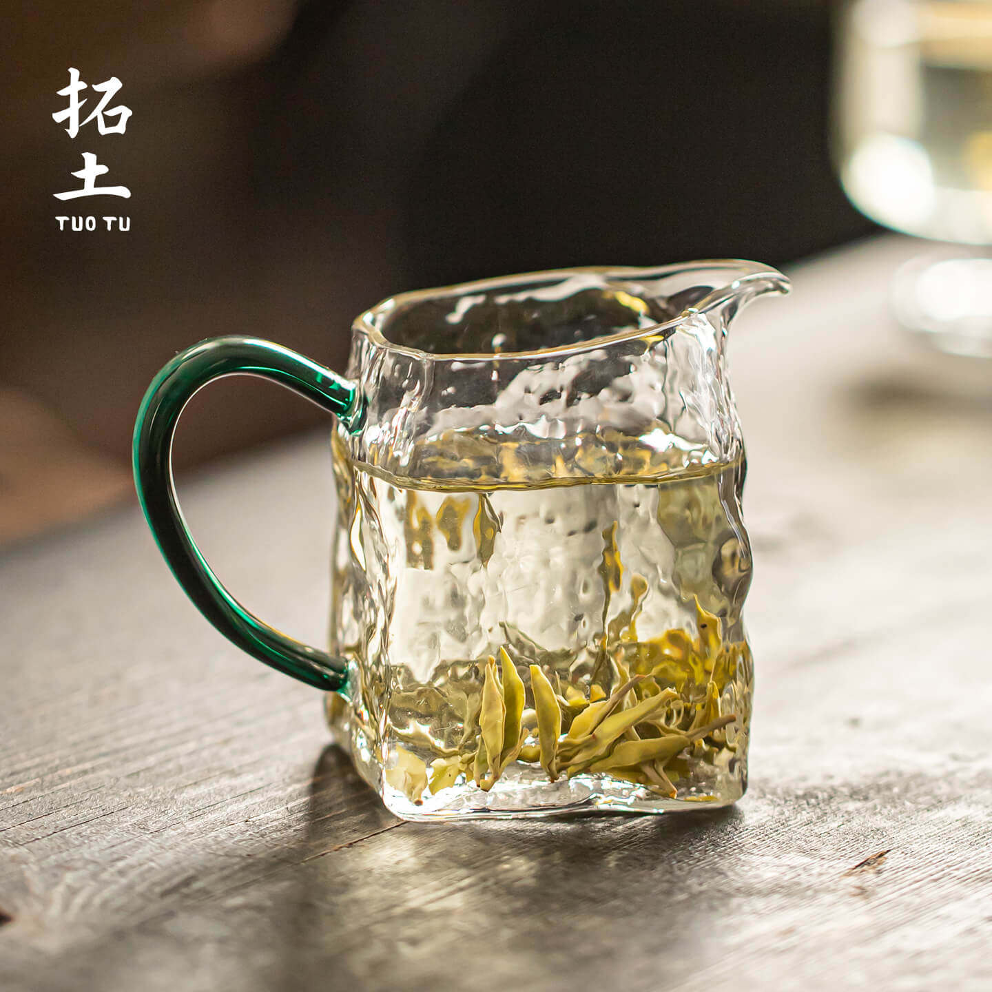 拓土冰语玻璃公道杯加厚耐热玻璃公杯子分茶器单个匀茶器功夫茶具