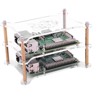 树莓派集群外壳 可叠加多层亚克力 适用Raspberry Pi 5/4B/3B+
