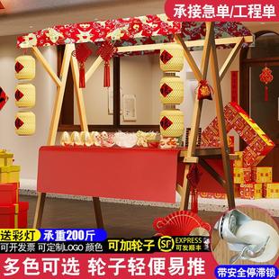 集市摊位架摆摊展示架地摊车移动折叠摊位夜市架子花车促销展示台