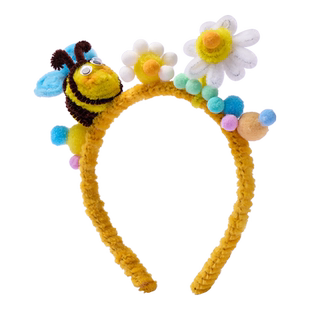 教师节手工diy扭扭棒发箍头饰儿童创意制作送老师礼物幼儿园材料